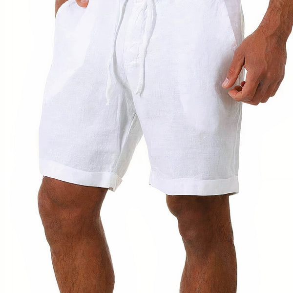 VM – Linnen Zomershorts voor Heren – Lichtgewicht & Ademend
