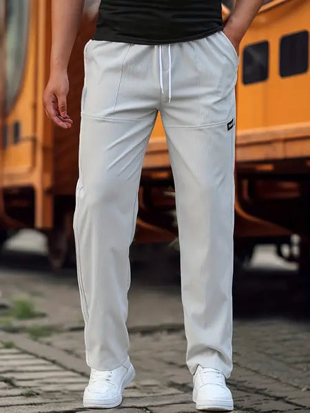VM – Joggingbroek met Rechte Pijpen en Comfortabele Pasvorm