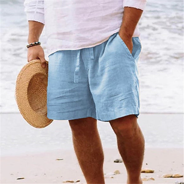 VM – Linnen Heren Short met Comfortabele Pasvorm