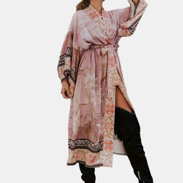 VM – Luchtige Kimono met Bloemenprint