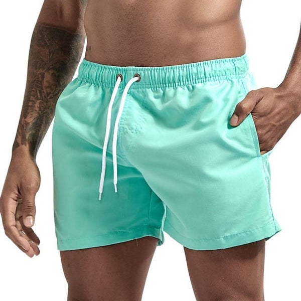 VM – Minimalistische Sneldrogende Strandshort voor Heren