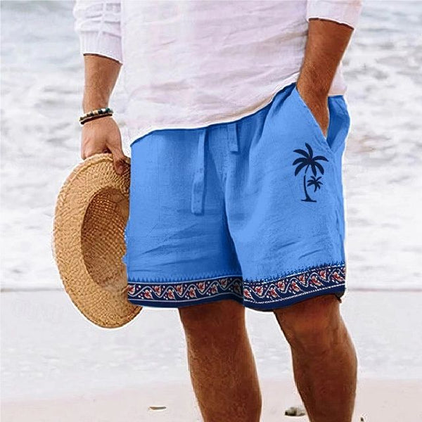 VM – Tropische Kokosprint Strandshort voor Heren
