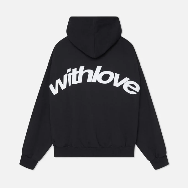 VM – Unisex hoodie met rugprint en relaxte fit